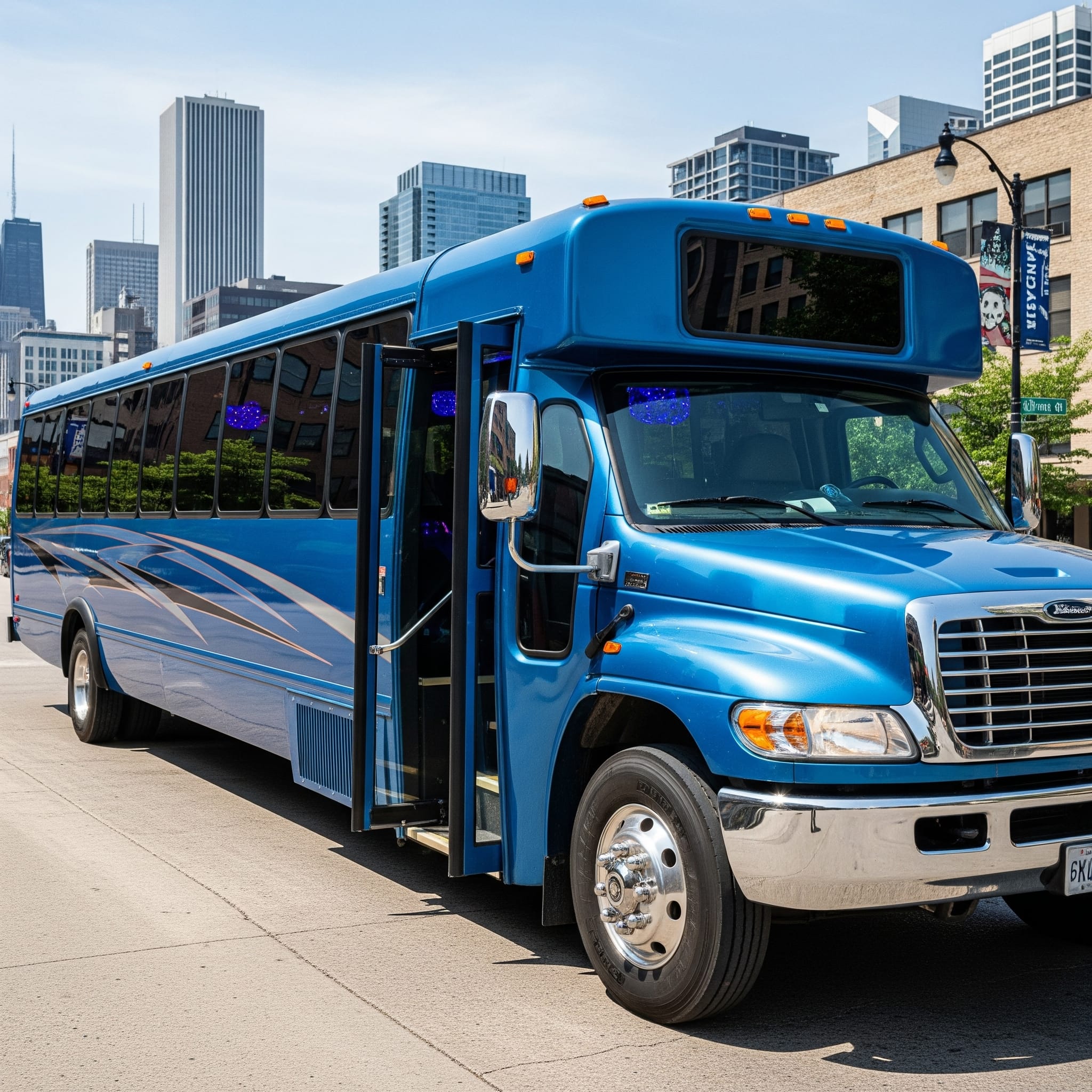 Chicago party bus rental