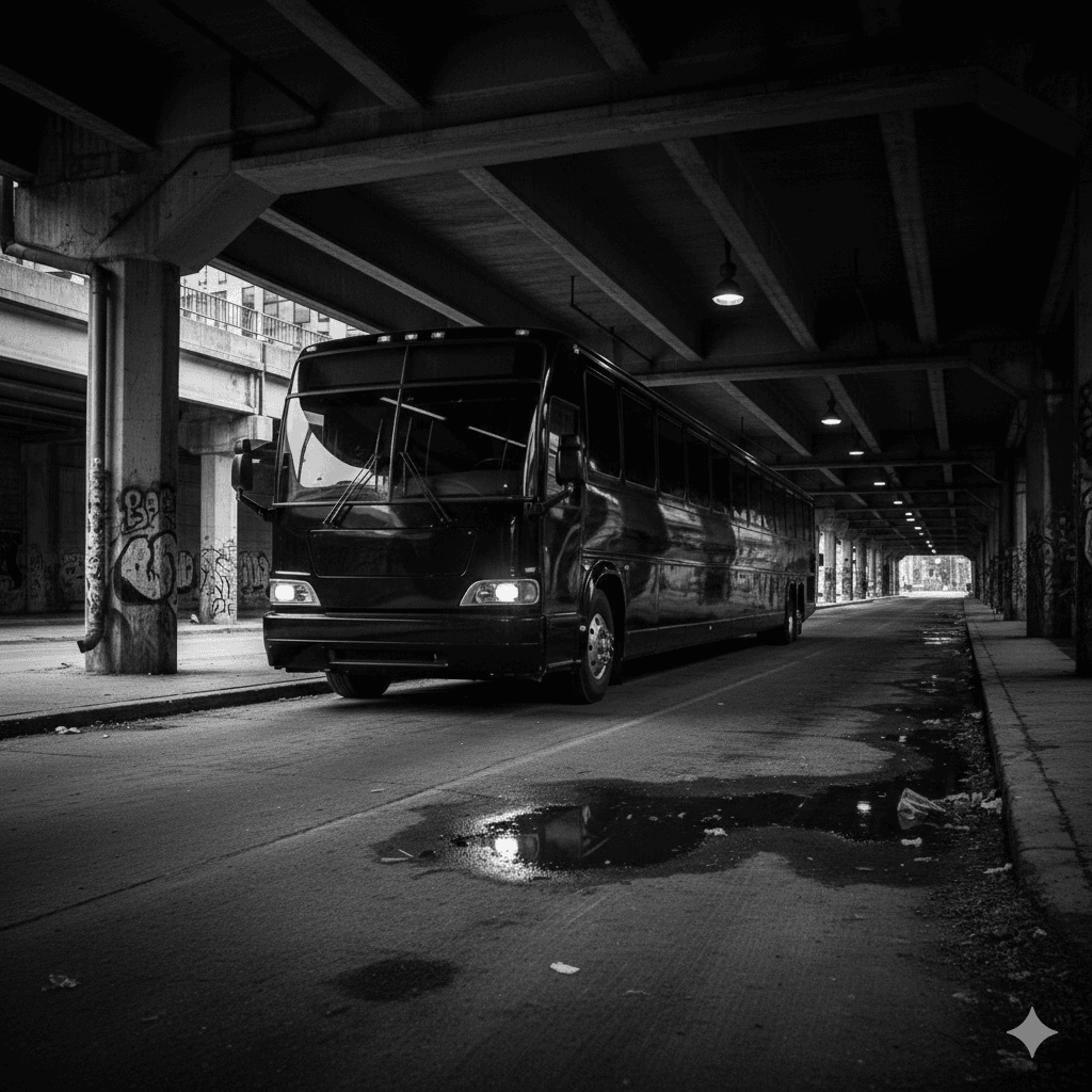 54 Passengers Bus Rental Service in Chicago for large groups