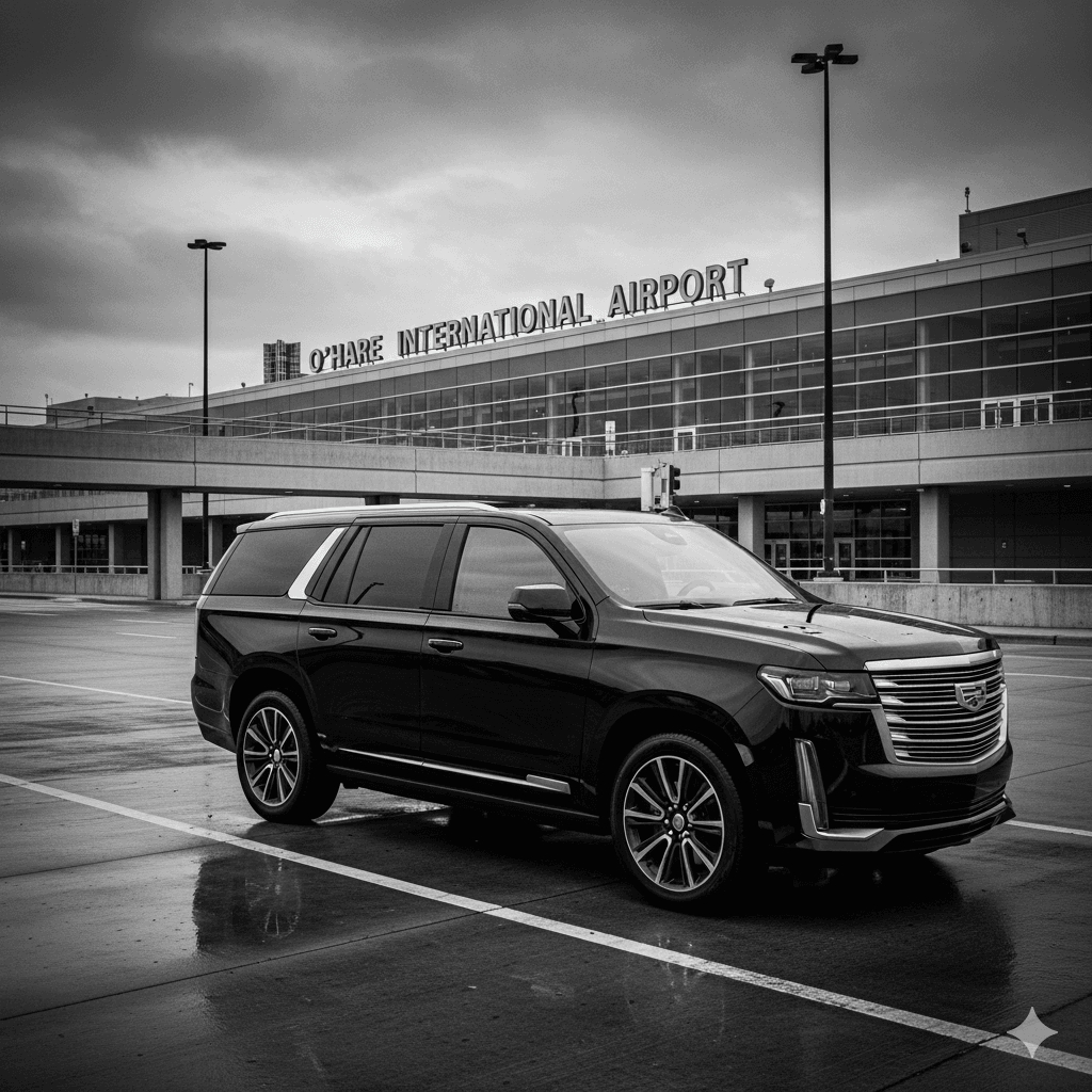 O'Hare Airport Black Car Service Available 247