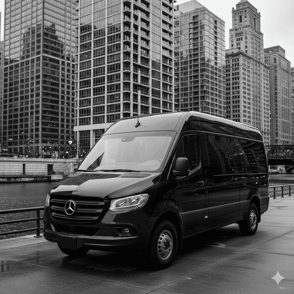 Premium chauffeur service in Chicago